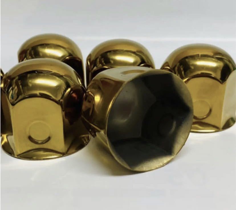 ◇新発売◇ゴールドステン◇ナットキャップ◇JIS規格41mm◇16個 ◇新