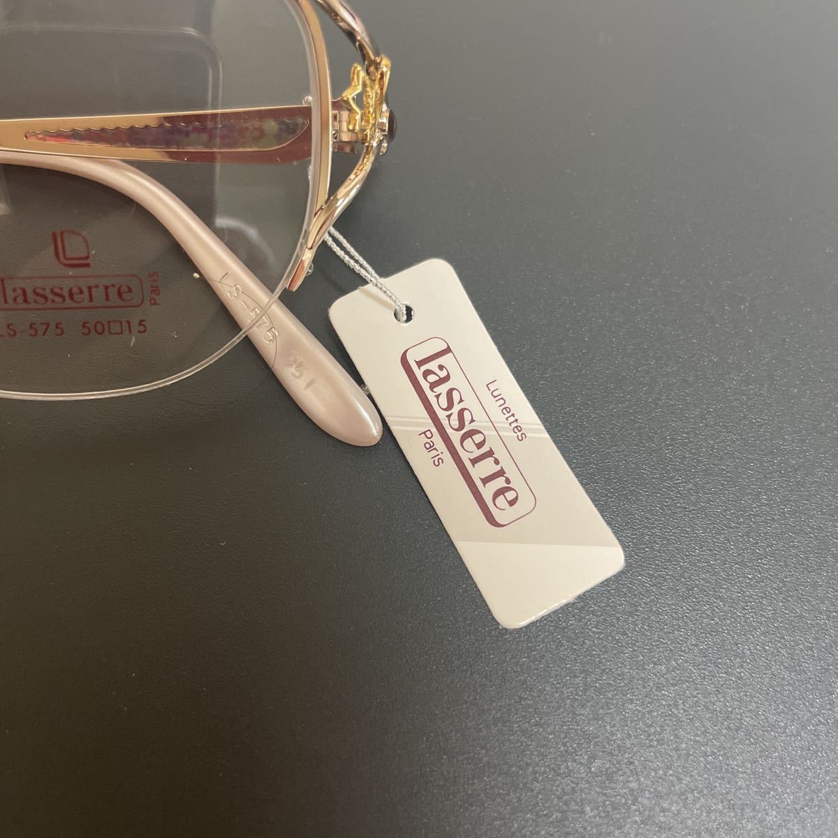 lasserre paris MADE IN JAPAN 日本製 展示品 メガネフレーム TITAN 