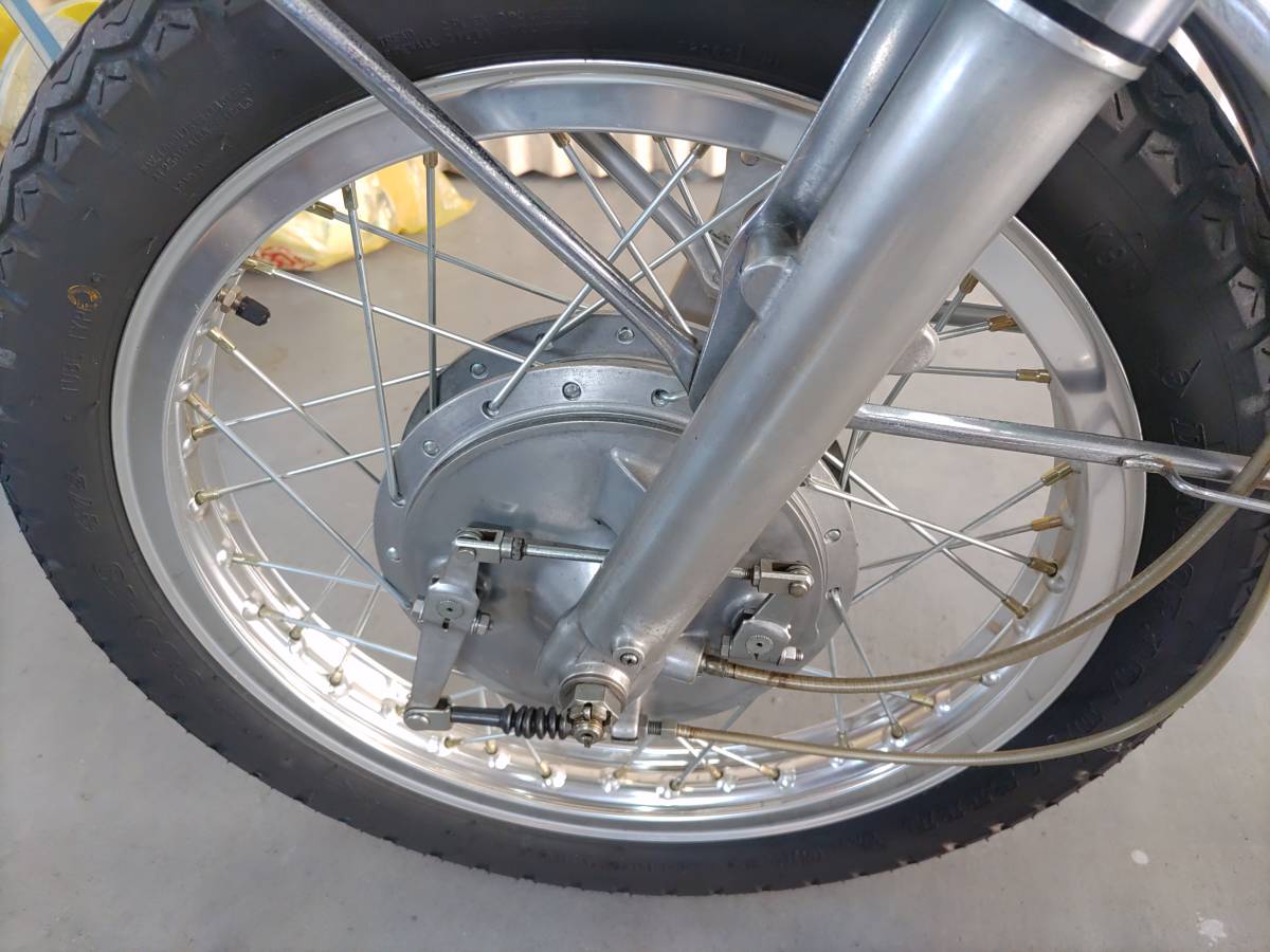 ヤマハ　DX250　エンジン　350　アルミＨリム