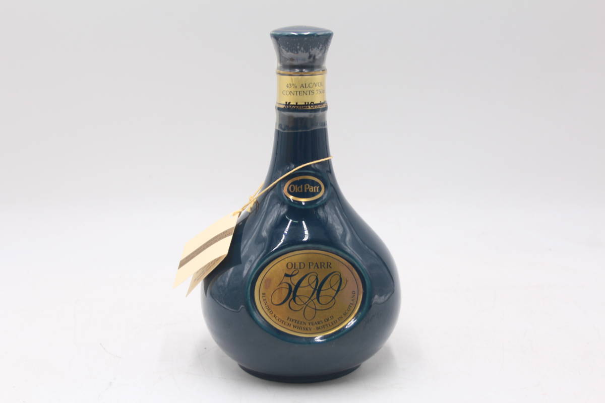 未開栓】 Old Parr/オールドパー 500周年 記念 陶器 ボトル 750ml 43
