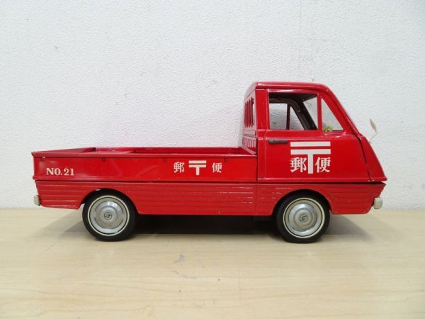B01828 野村トーイ マツダ ボンゴ 郵便車 / ブリキ トラック 旧車 昭和 