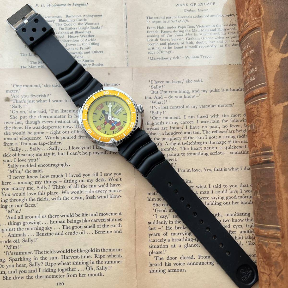 SEIKO □ セイコー DIVER ダイバー ディズニー ミッキー メンズ 