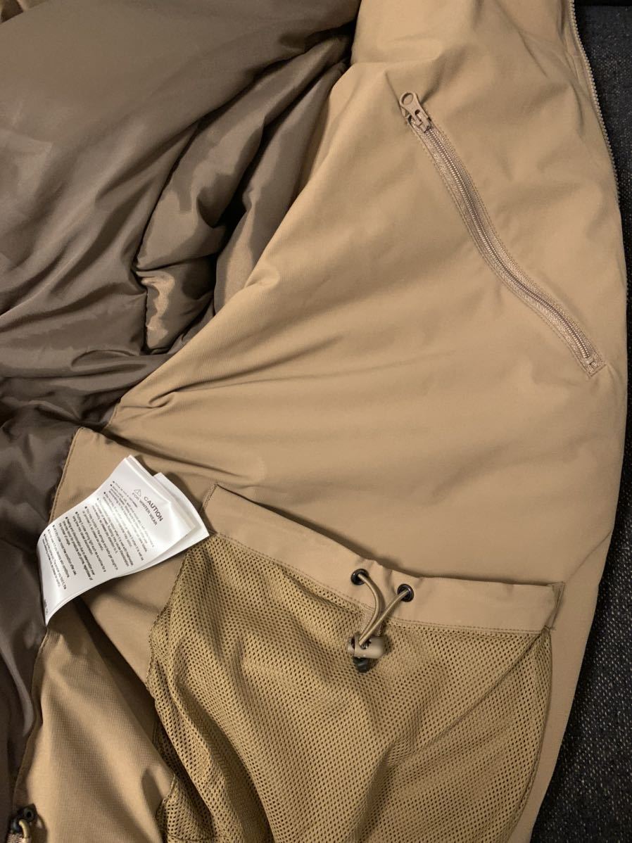 DAIWA PIER39 PADDING MIL JACKET 21aw ダウンジャケット ベージュ  