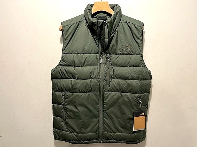 定番，爆買い 正規品 ノースフェイス The North Face アコンカグア ダウンベスト550 フィルグース US-Mサイズ 日本-Lサイズ ダークグリーン(Mサイズ)｜売買されたオークション情報、yahooの商品情報をアーカイブ Mサイズ