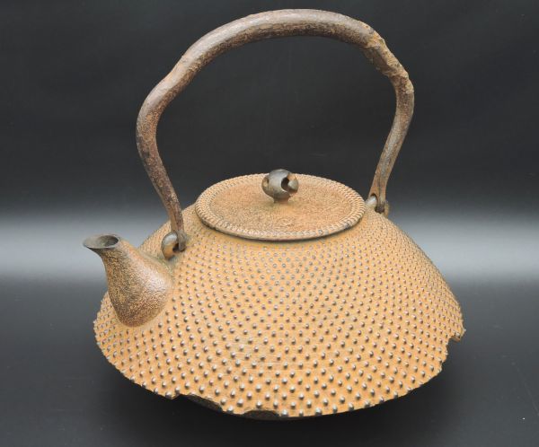 美術品・アンティーク・コレクション 0289 釜師 金澤鶴斎造 鶴州 南部