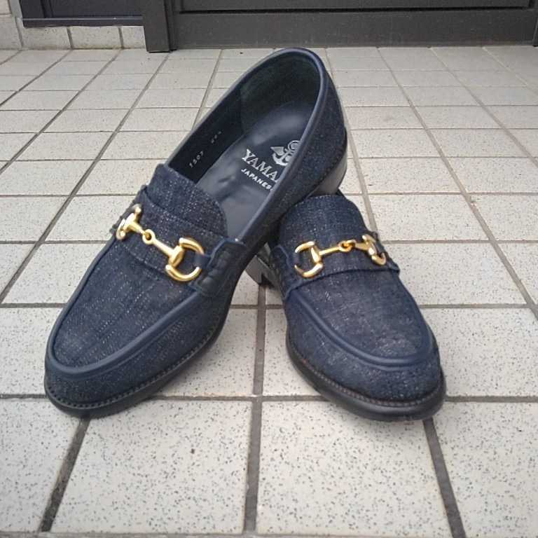 エヴィスローファーデニムシューズ26.5cm EVISU 山根靴店 ⁄ モンキー