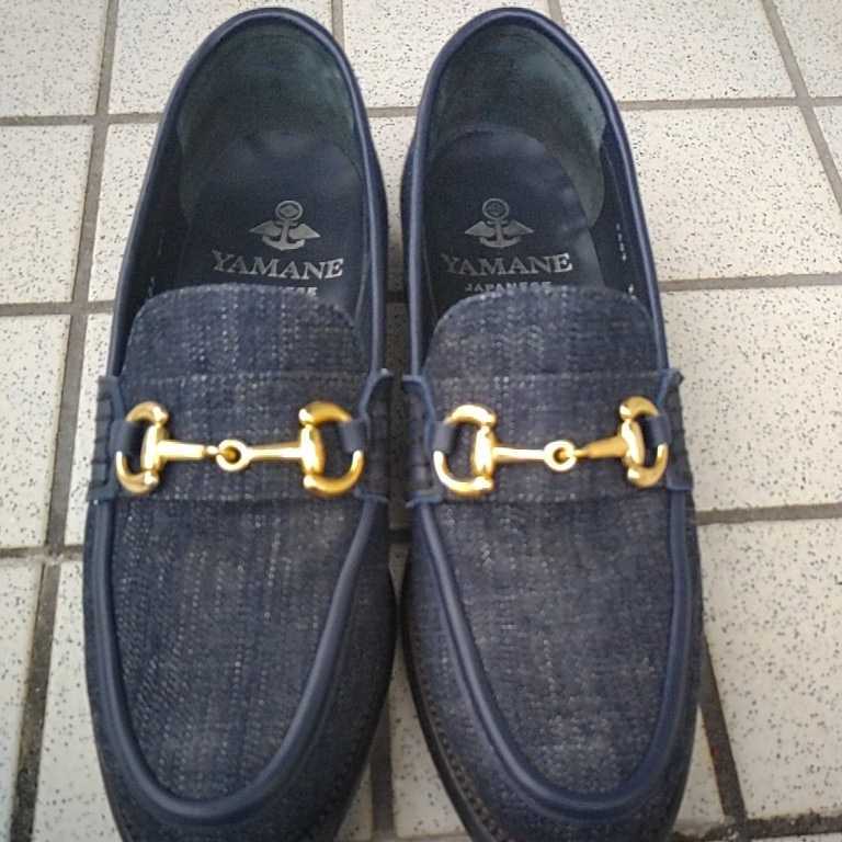 エヴィスローファーデニムシューズ26.5cm EVISU 山根靴店 ⁄ モンキー
