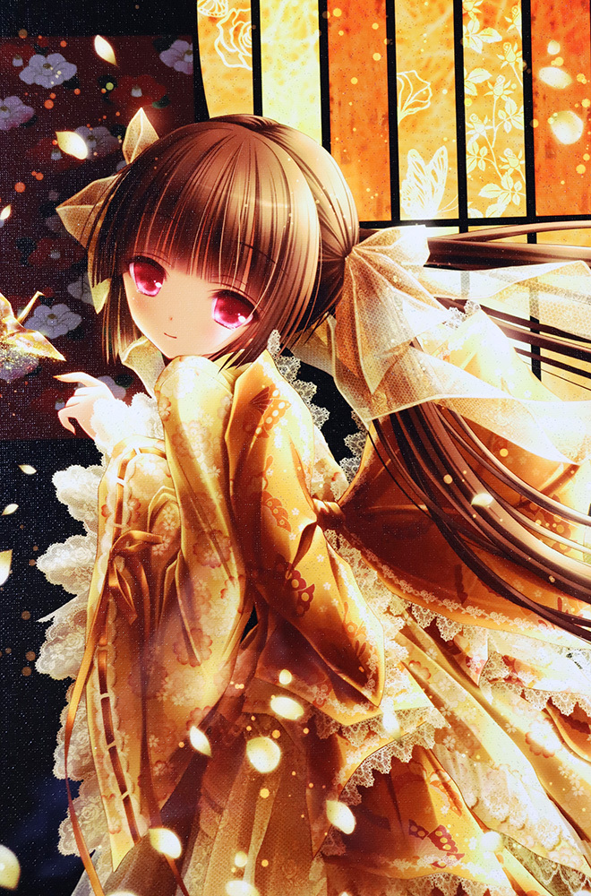 版画】てぃんくる 梔子色の希 てぃんくる版画 『梔子色の希』 値下げ交渉