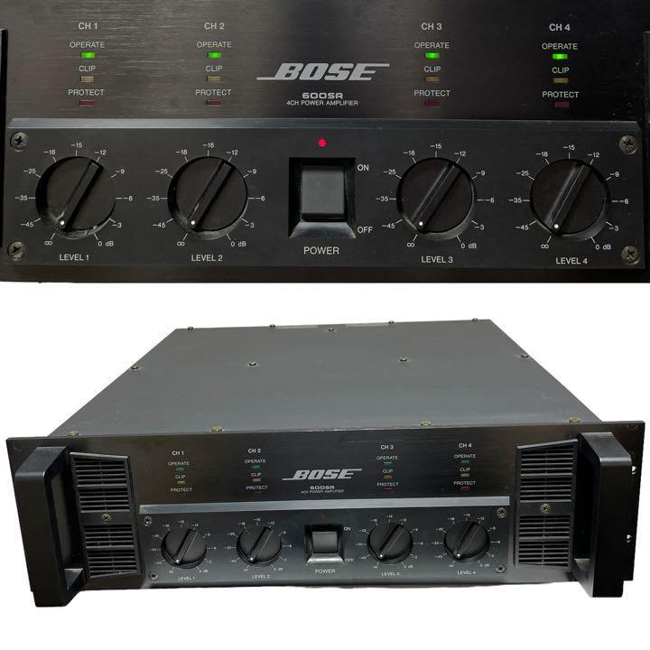 【動作確認済み】BOSE ボーズ 4chパワーアンプ 600SR