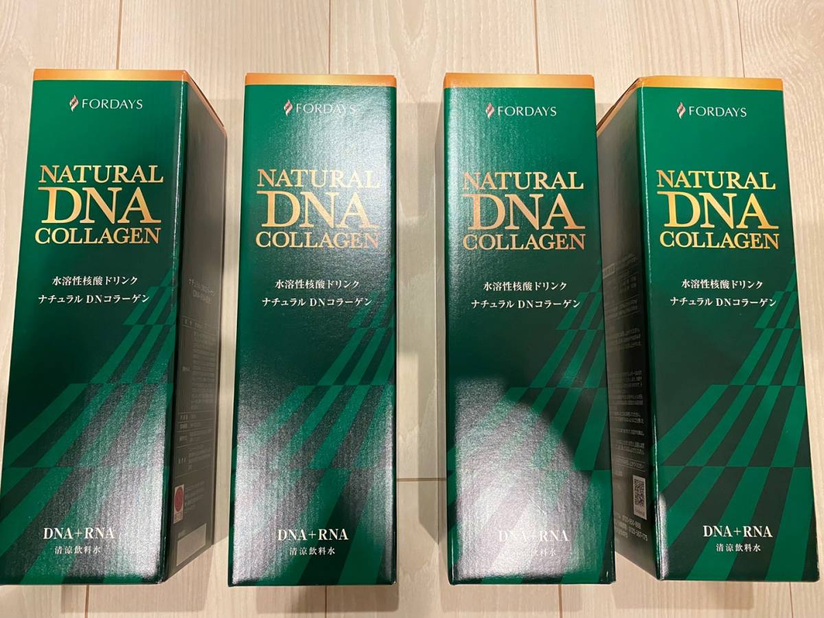 FORDAYS COLLAGEN NATURAL DNA Natural DN Acid Nucleic 公式通販 3本 