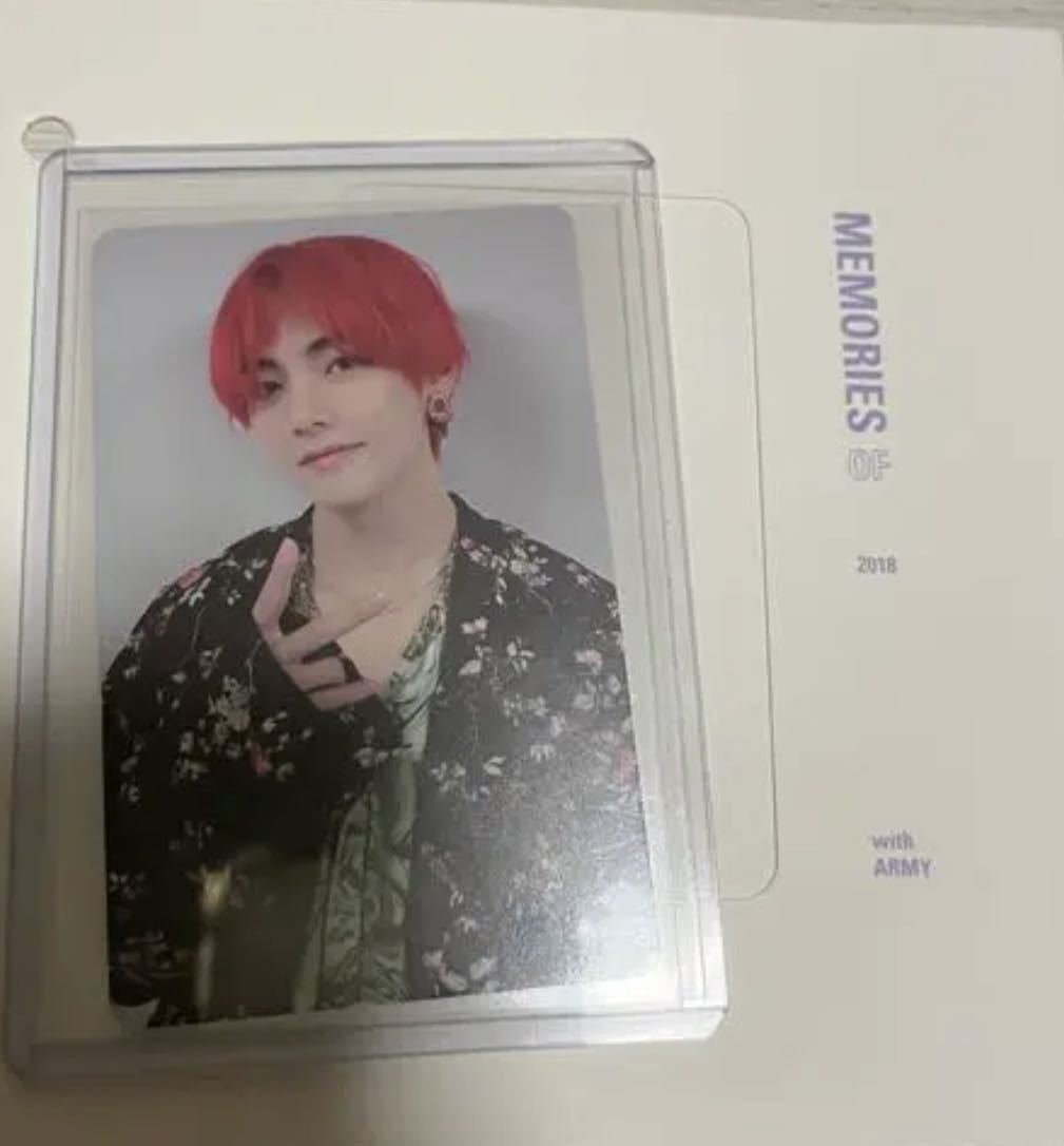 BTS テヒョン ホログラムトレカ BE V テテ フォトカード 公式