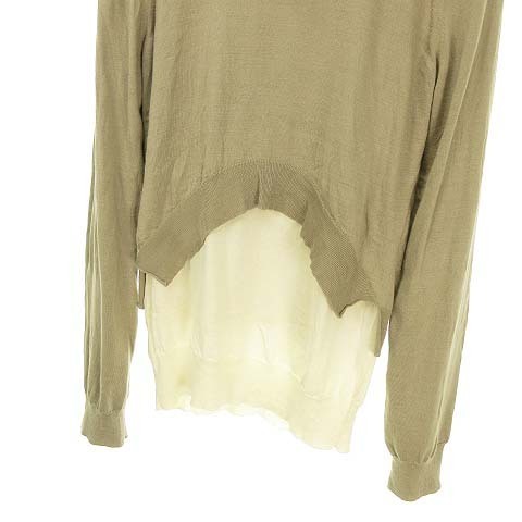 フィービー期 セリーヌ Knit Philo Phoebe by CÉLINE CELINE Asymmetric 2枚重ね クルーネック レイヤード CELINE（ニット&frasl;セーター）のフリマアイテム一覧 オレンジ（2024&frasl;12&frasl;28買取 ベージュ あなたはどっち派？CELINE（セリーヌ）のフィービー・ファイロ期or