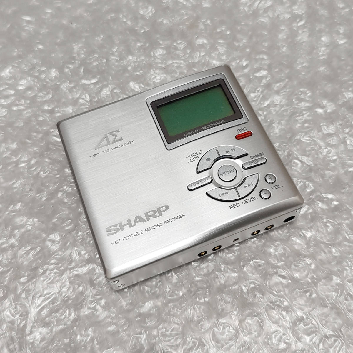 SHARP ポータブルMDプレーヤー シルバー MD-DR77-S シャープ