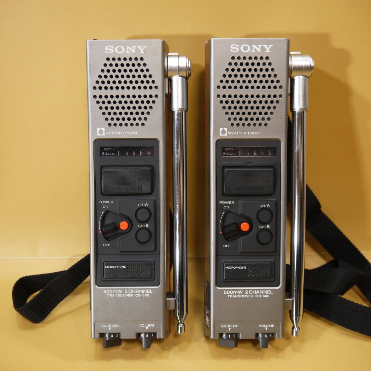 SONY ソニー トランシーバー ICB-660 2台セット Yahoo!オークション