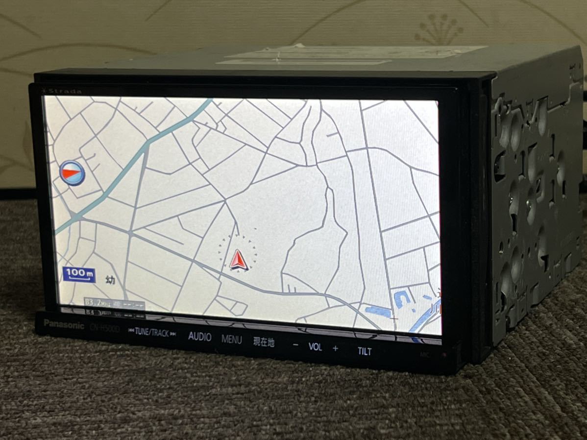 パナソニックストラーダ ( CN-H500D ) HDDナビ S.No ( 510993B01 ) Fm