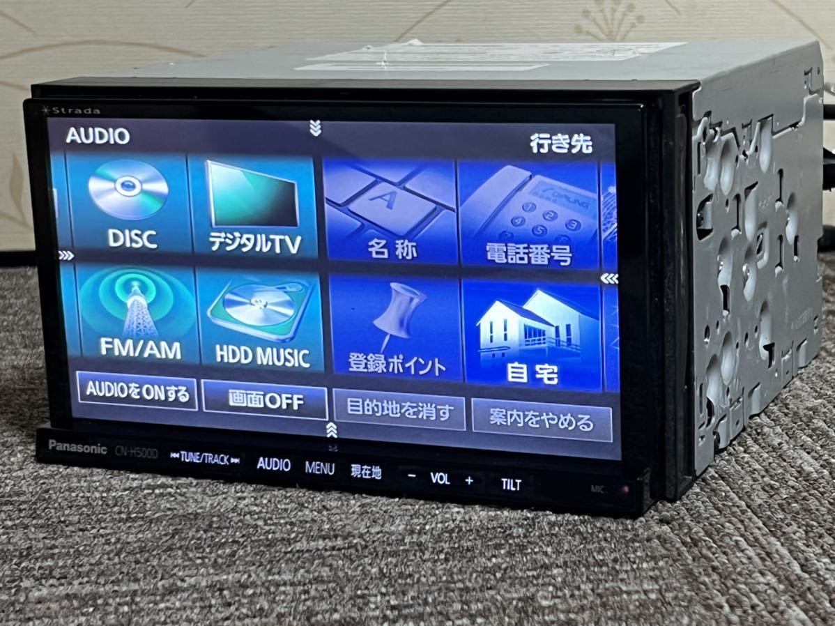 パナソニックストラーダ ( CN-H500D ) HDDナビ S.No ( 510993B01 ) Fm