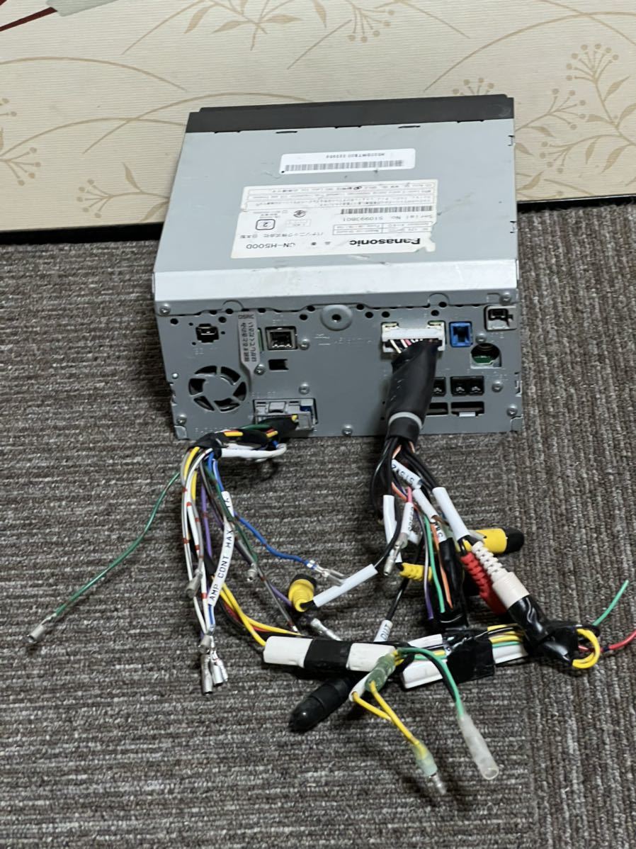 パナソニックストラーダ ( CN-H500D ) HDDナビ S.No ( 510993B01 ) Fm