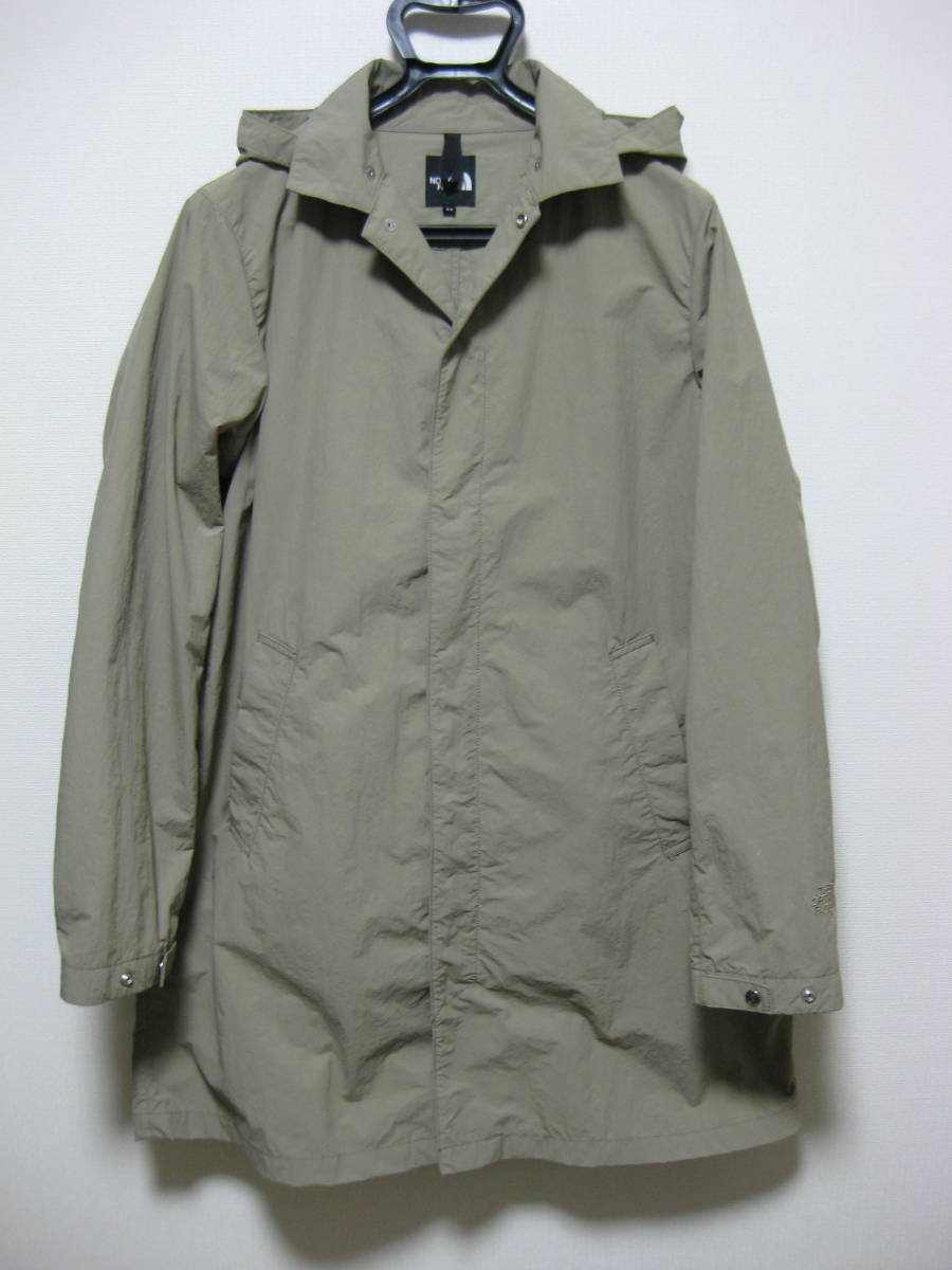 THE NORTH FACE ステンカラーコート PURPLE ノースフェイス フード付き