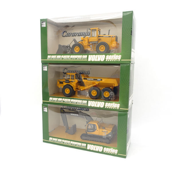 ☆ VOLVO ボルボシリーズ 重機 1：50 ミニカー ユンボ ブルドーザー 