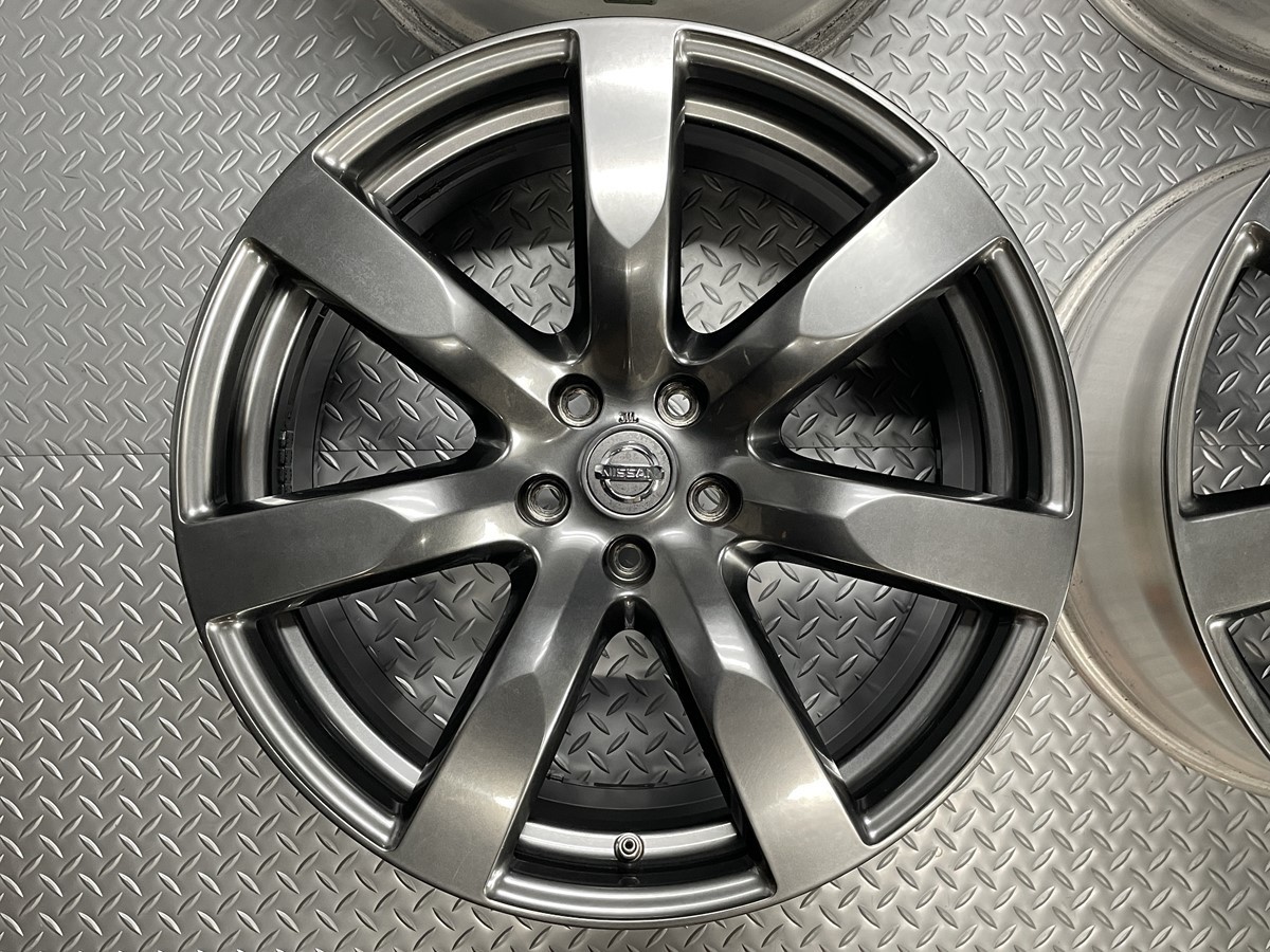 中古】GT-R R35前期 純正ホイール 20×9.5J+45 114.3 20×10.5J+25 114.3 