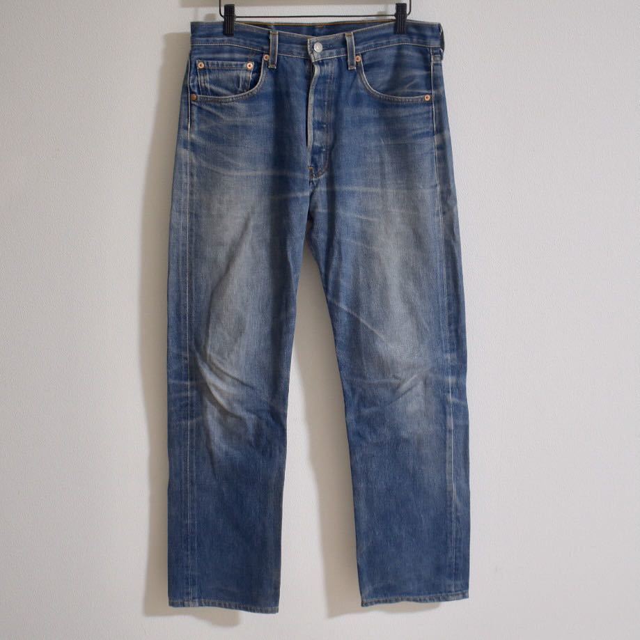Levi's 501xx USA製 復刻 ジーンズ 501工場 W32 97年製　リーバイス　ダブルエックス　ゴールデンサイズ32inc　denim pant デニム アメリカ 501XX リーバイス USA製 リーバイス501 バレンシア工場製造 1996年製W36