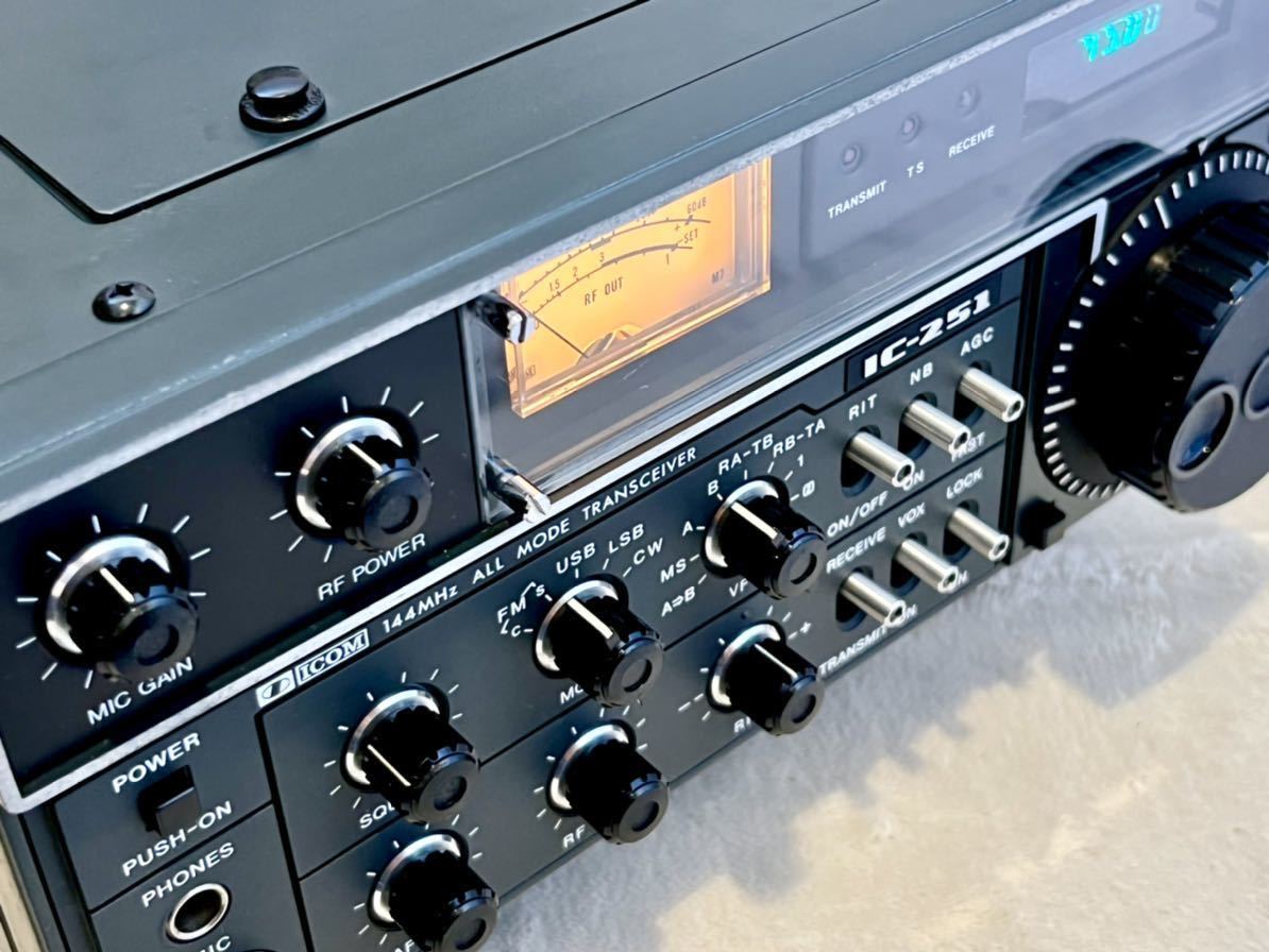 ☆ ICOM アイコム 144MHz帯オールモードトランシーバー IC-251 名機