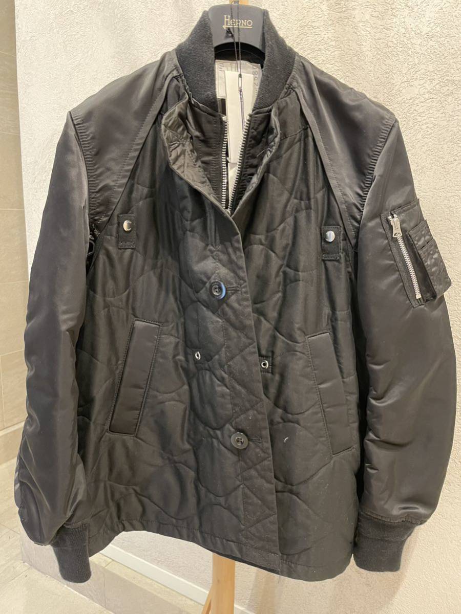 sacai ナイロンブルゾン 21-02580M サイズ2(男性用)｜売買された 