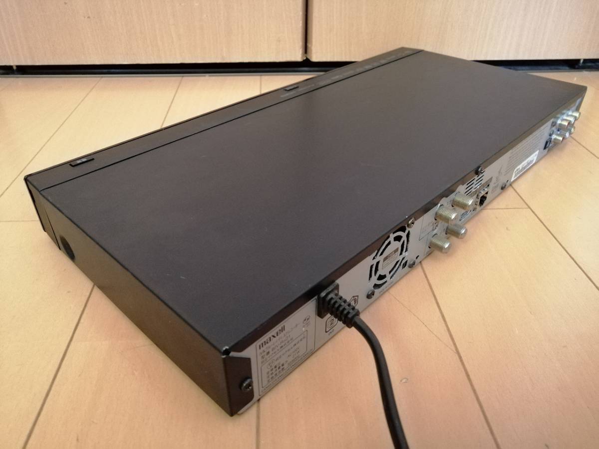 BIV-R521 マクセル 送料無料即決 ブルーレイ RG680S-2 HDD内蔵iVDRスロット搭載ブルーレイレコーダー 送料無料即決 マクセル BIV-R521 iVDR-SカセットHDD対応使用時間極小動作コンディション快調動作完動品即決