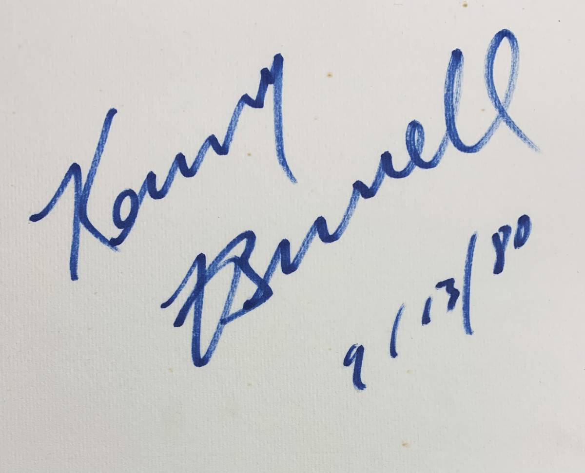 KENNY BURRELL 直筆サイン ⁄ JAZZ メルカリ ケニーバレル コンサート