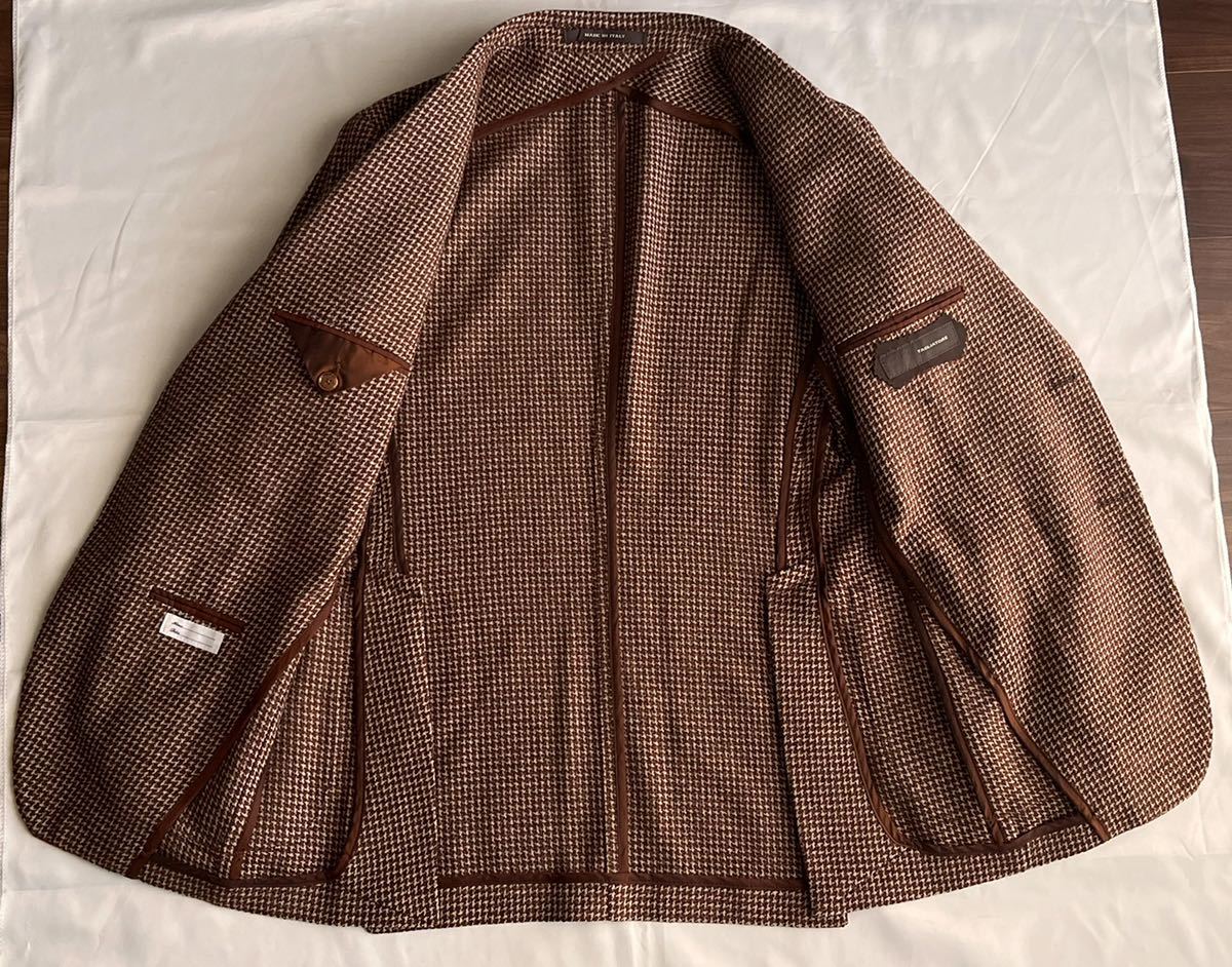 タリアトーレ 新ロゴ ブラウンベージュ系 TAGLIATORE サイズ 46 