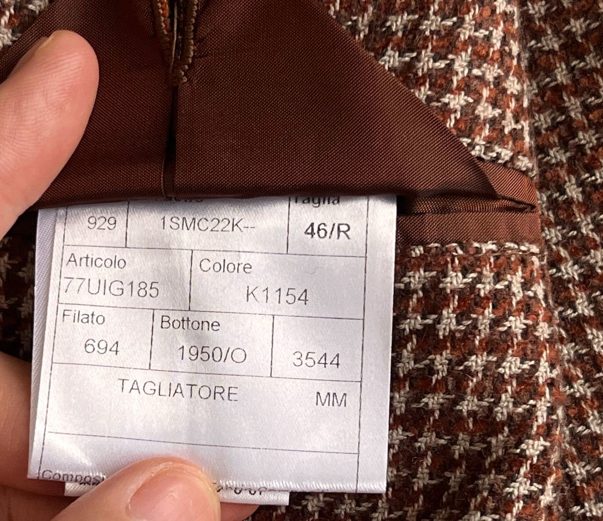 タリアトーレ 新ロゴ ブラウンベージュ系 TAGLIATORE サイズ 46 