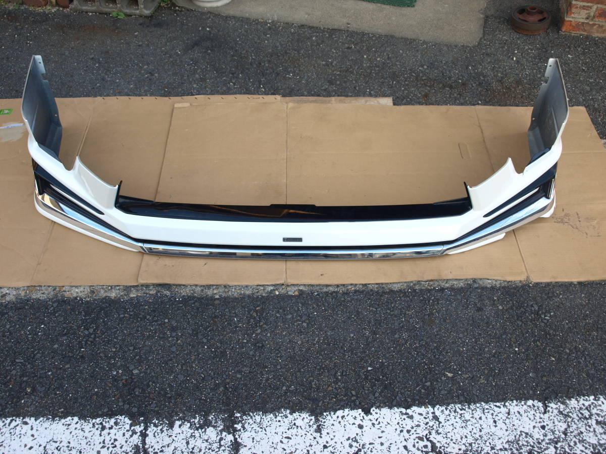 トヨタ ヴォクシー後期 DBA-ZRR80W モデリスタ　フロントスポイラー □□ ヴォクシー DAA-ZWR80W VOXY HYBRID ZS VOXY ZRR80W ZS 後期