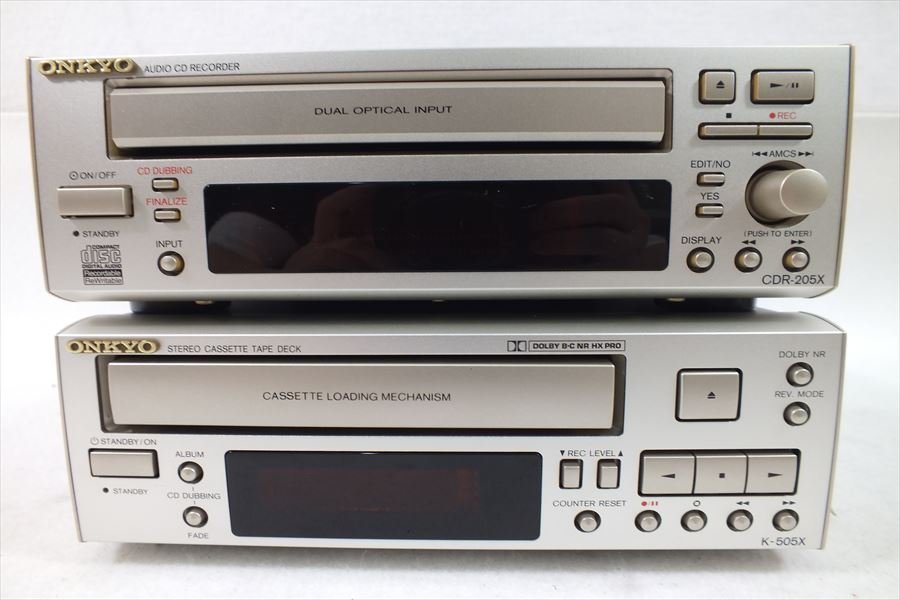 ONKYO オンキョー CDレコーダー CDR-205X