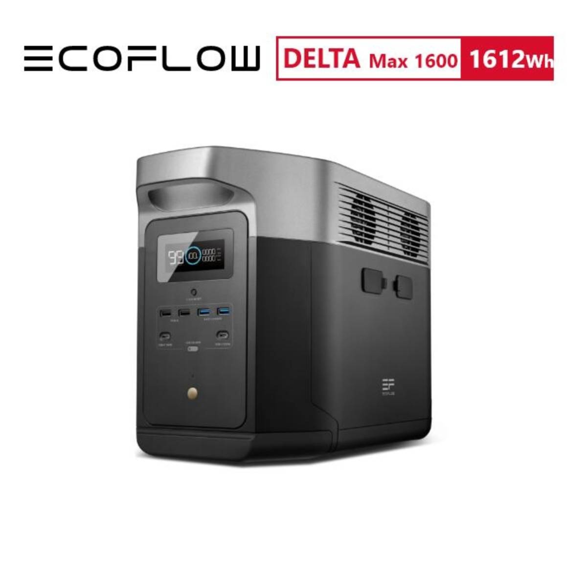 DELTA EcoFlow 0 Max ポータブル電源 Power 1612Wh | Station Portable 