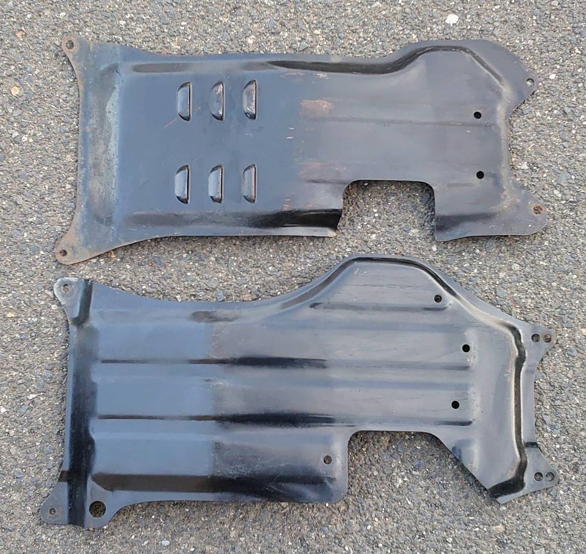 GX81 トヨタ純正 JZX81 オイルパンプロテクタ オイルパンガード 鉄板
