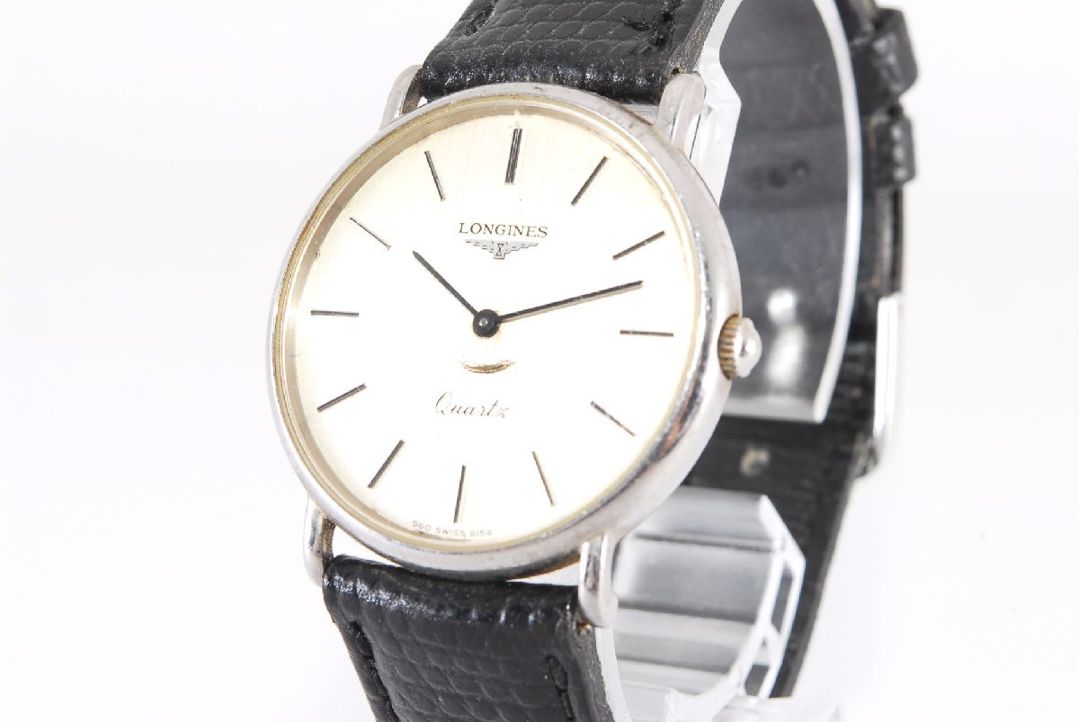 ロンジン 時計 ラウンド SS クォーツ 腕時計 LONGINES