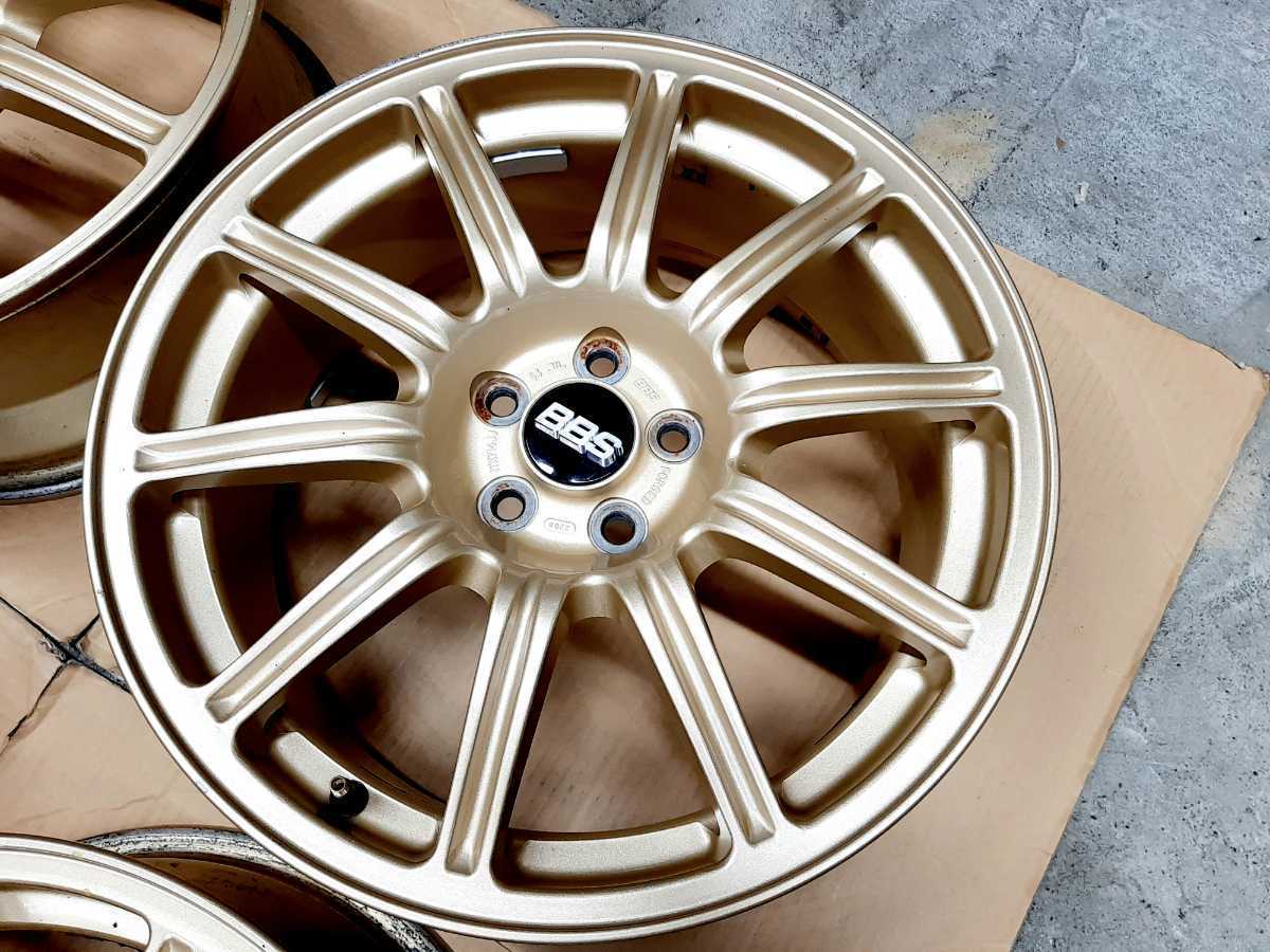 希少】スバル WRX STI 純正 BBS ホイール 4本セット GDB 鍛造 86 BRZ 