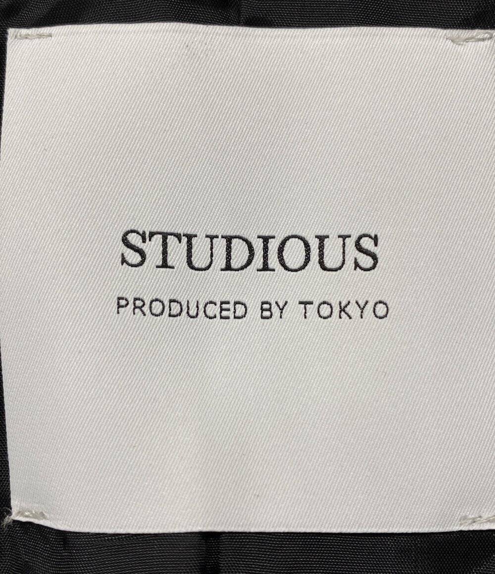美品 ステュディオス レザージャケット シングルライダース レディース SIZE 1 (S) STUDIOUS[1103h] ステュディオス STUDIOUS ラムレザー 0 ■ STUDIOUS｜ステュディオスのライダース