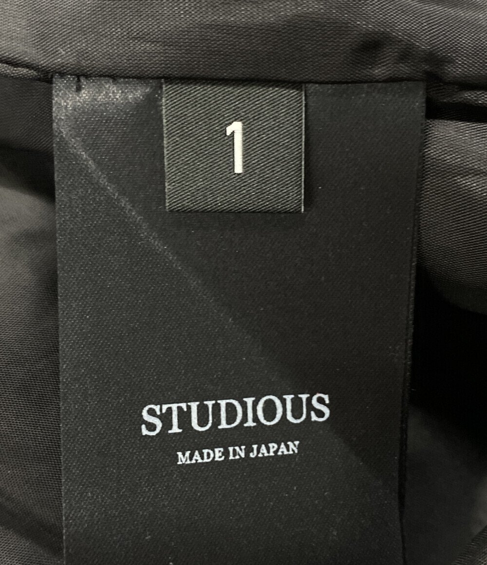 美品 ステュディオス レザージャケット シングルライダース レディース SIZE 1 (S) STUDIOUS[1103h] ステュディオス STUDIOUS ラムレザー 0 ■ STUDIOUS｜ステュディオスのライダース