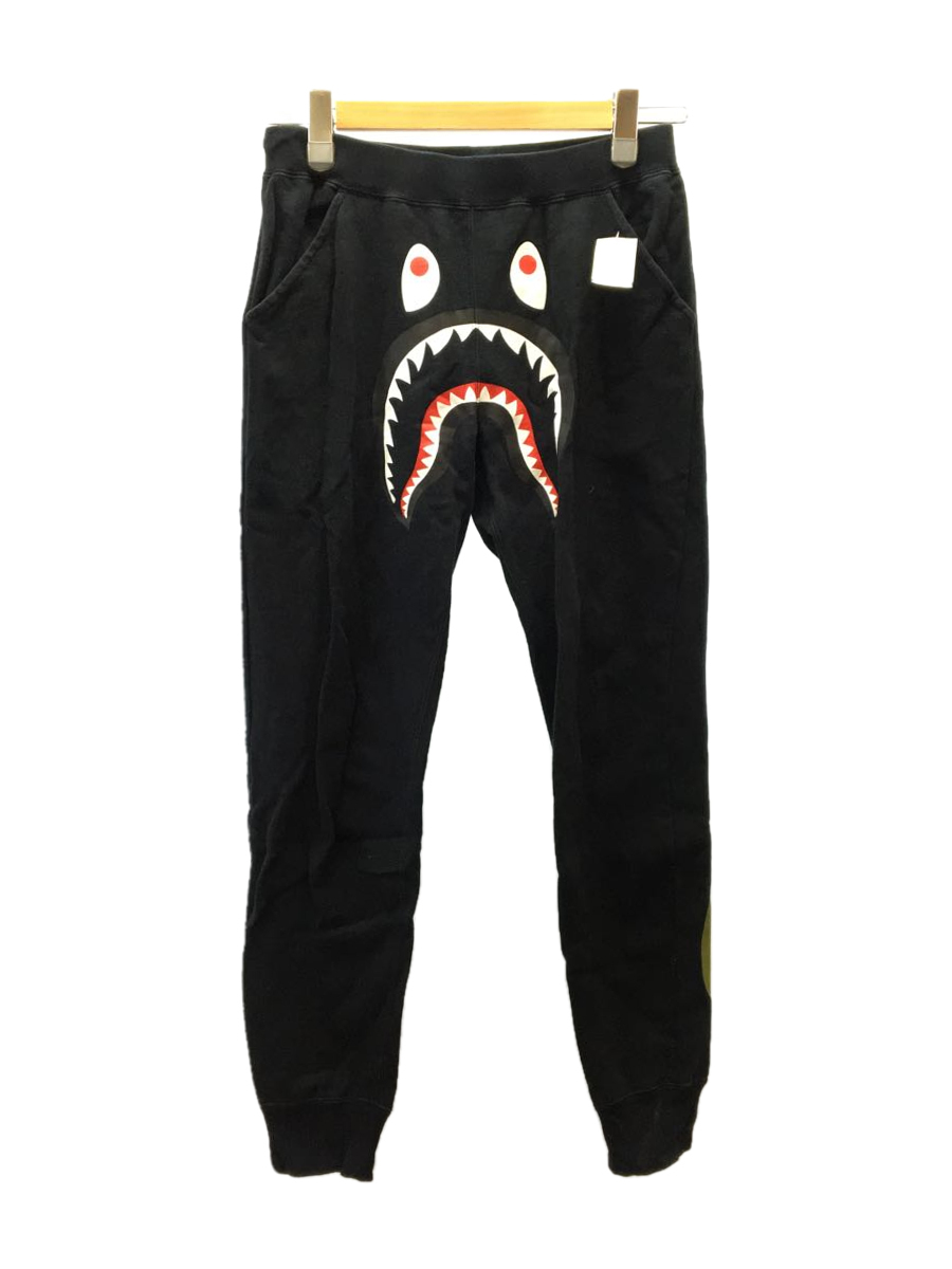 2025，100%新品 A BATHING APE アベイシングエイプ/ボトム/XS/コットン/BLK/001PTG302001X/シャーク/スウェットパンツ(XSサイズ以下)｜売買されたオークション情報、yahooの商品情報をアーカイブ公開 - オークファン XSサイズ以下