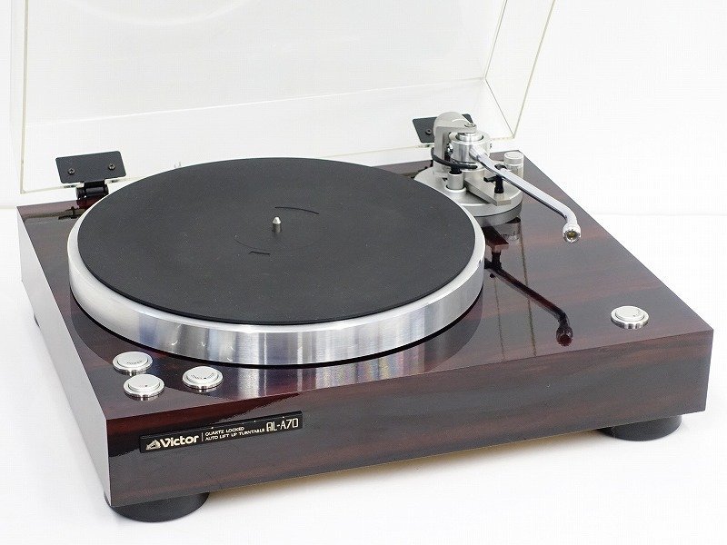 ■□Victor QL-A70 レコードプレーヤー ビクター□■013753003-2□■ 名機VictorレコードプレーヤーQL-A70入荷本店｜高知堀り出しや