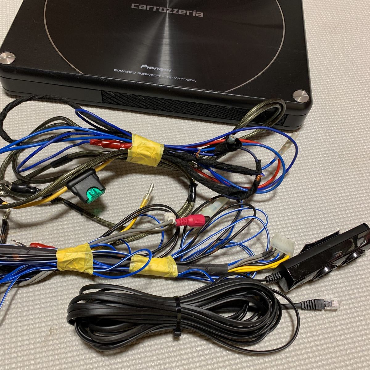 Pioneer TS-WH1000A ウーファー 21cm×8cm×2パワードサブ