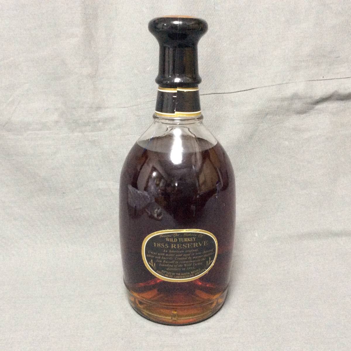 10/20 218827 WILD TURKEY 1855 RESERVE ワイルドターキー バーボン