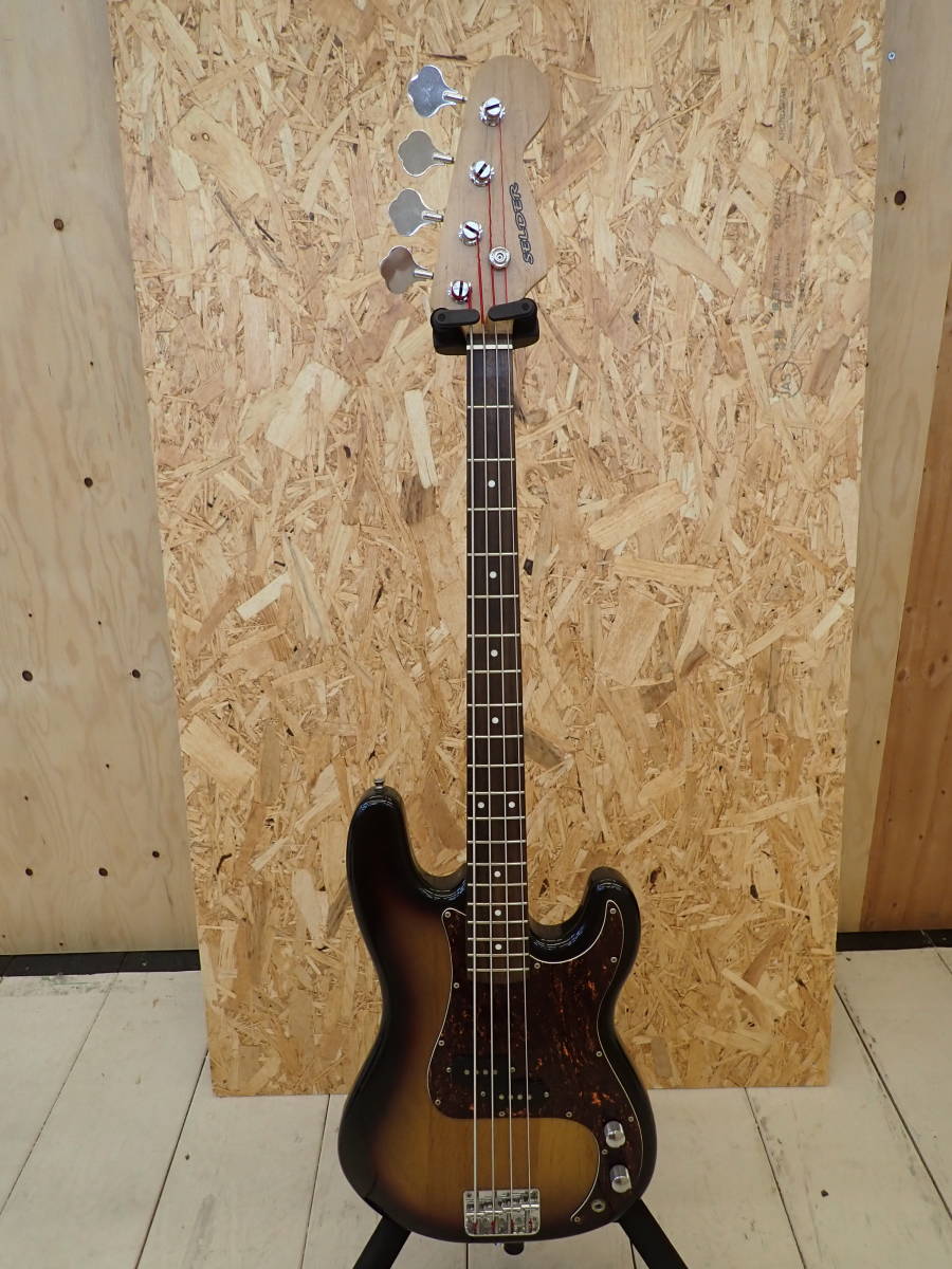 SELDER エレキギター サンバースト　ジャンク ha0914/12/47 ジャンク SELDER セルダー エレキベース プレべ サン