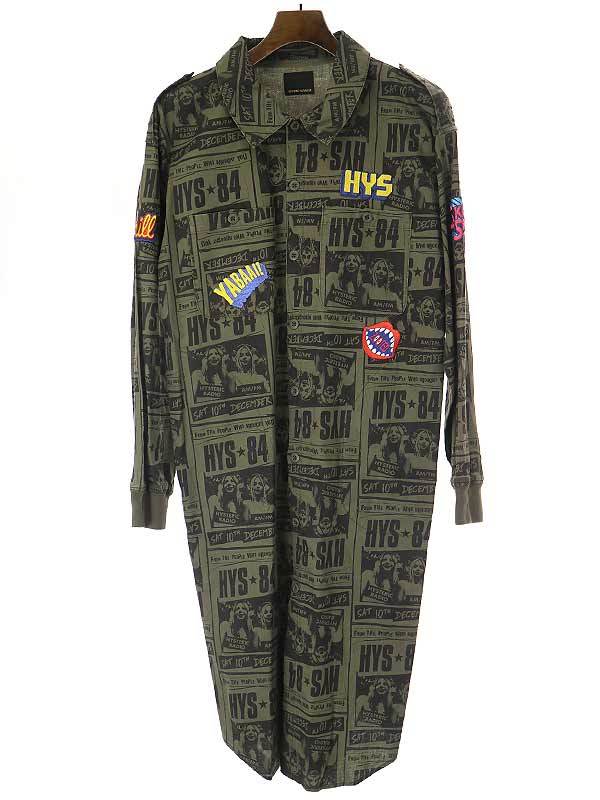 HYSTERIC GLAMOUR ヒステリックグラマー 20AW 総柄ワッペンデザイン 