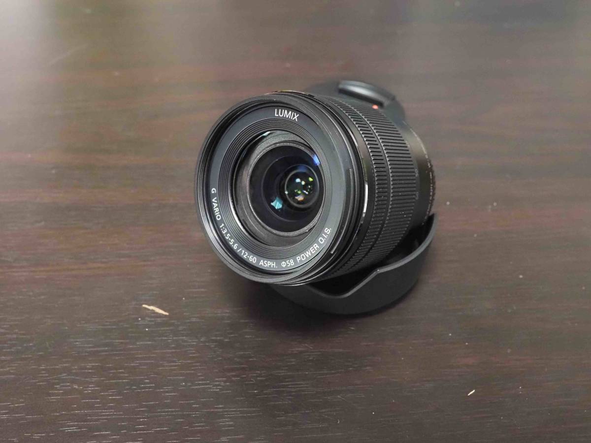 12-60mm G Panasonic Vario Lumix f⁄3.5-5.6 Lens Power - F3.5-5.6 LUMIX