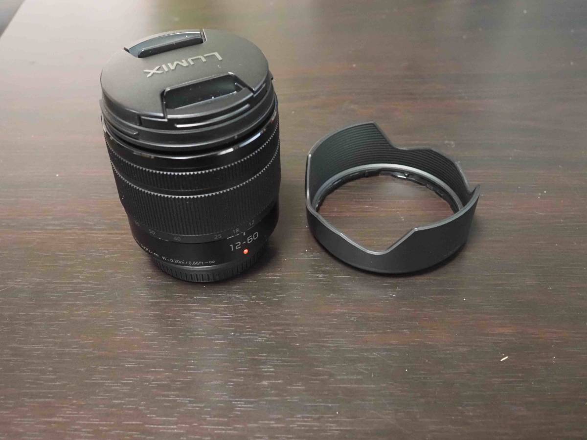 12-60mm G Panasonic Vario Lumix f⁄3.5-5.6 Lens Power - F3.5-5.6 LUMIX