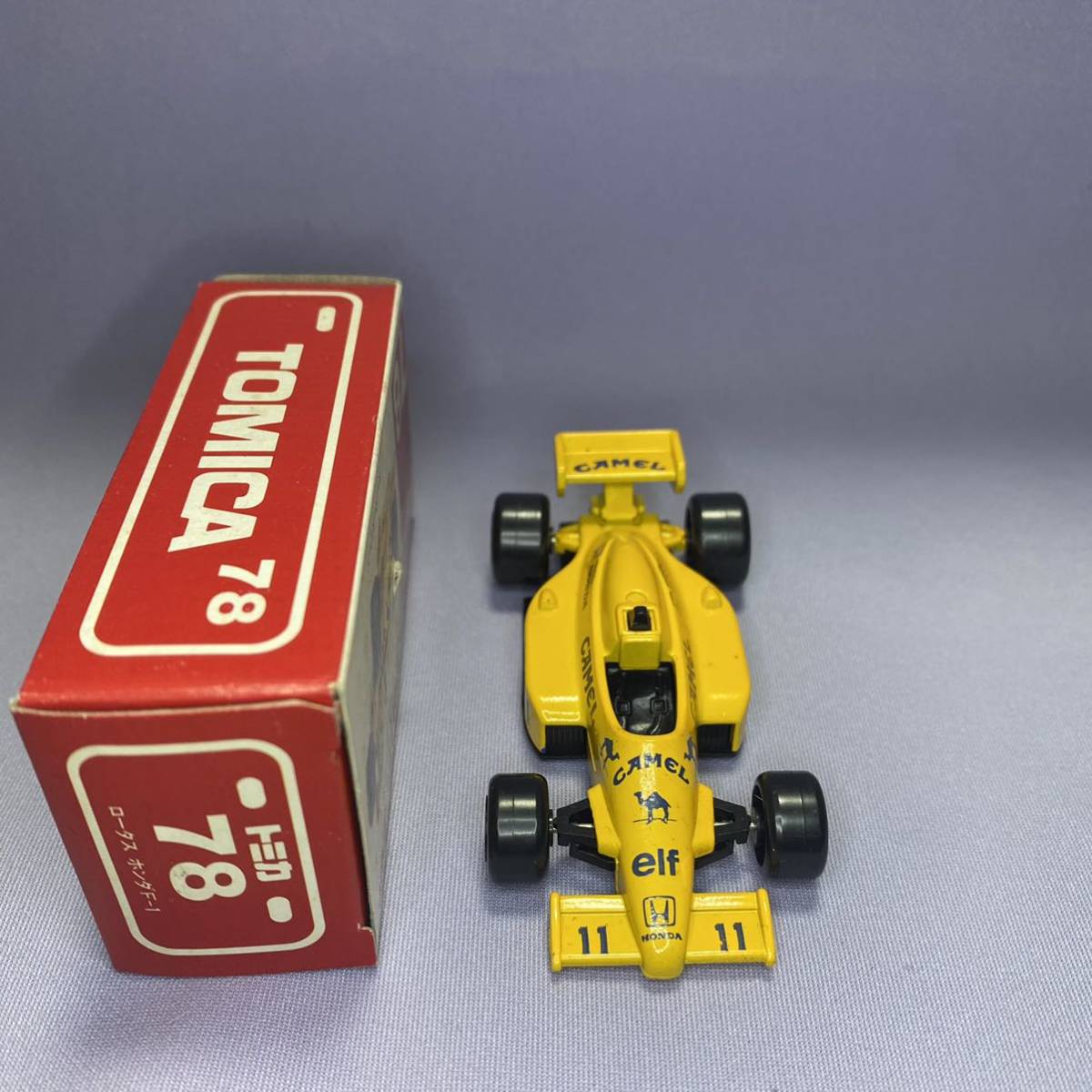 トミカ 赤箱 日本製 ロータス ホンダ F-1 トミカ 日本製 赤箱 99T Lotus