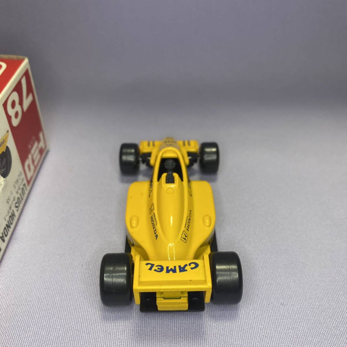 トミカ 赤箱 日本製 ロータス ホンダ F-1 トミカ 日本製 赤箱 99T Lotus