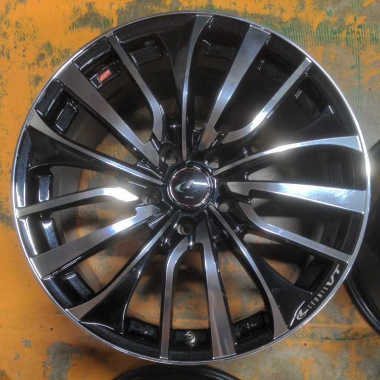 ウェッズレオニスVT PBMC 8J-18 5H114.3 インセット42 中古4本セット